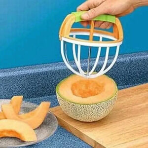 Melon Ease Cutter Wedger HW0114 Comfort Grip Dishwasher Safe
